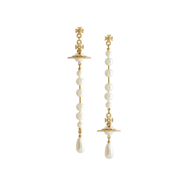 Broken Pearl Drop Earrings
