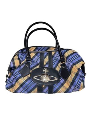 Tartan orb bag