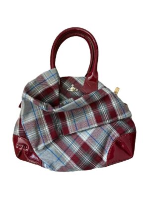 Plaid Cloth Purse
